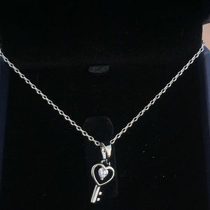 Small key necklace